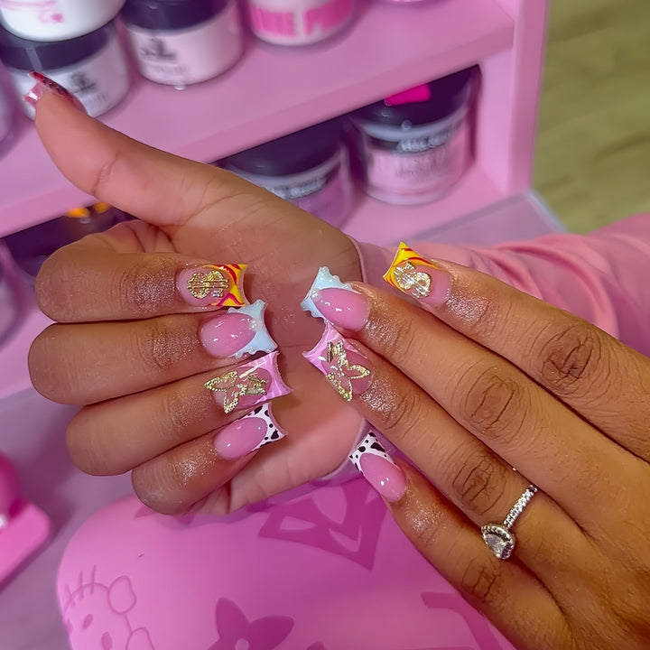 Kreative Acryl-Nagelkunst-Verstärkungen Karnz