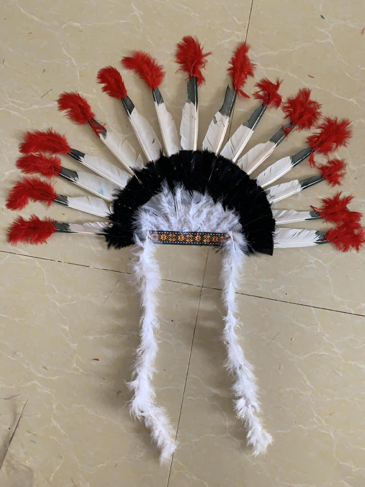 Indianischer Federkopfschmuck