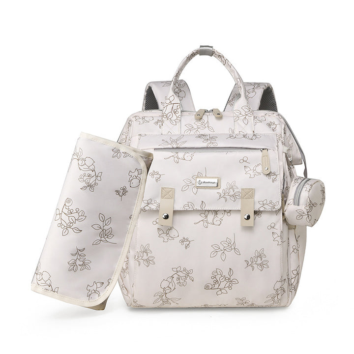 Vielseitiger multifunktionaler Wickel- und Reise-Rucksack Karnz