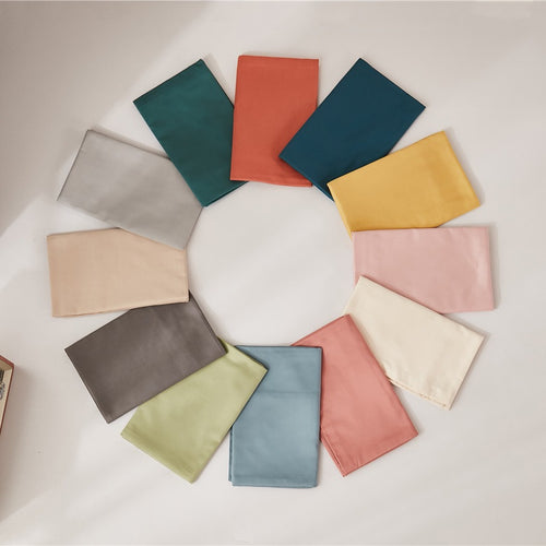 Premium Satin-Feel Bettwäsche- und Kissenbezug-Set mit verstecktem Reißverschluss