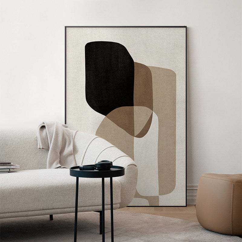 Moderne abstrakte strukturierte Leinwand Wandkunst
