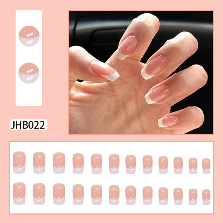 Elegante French Tip Press-On Nails