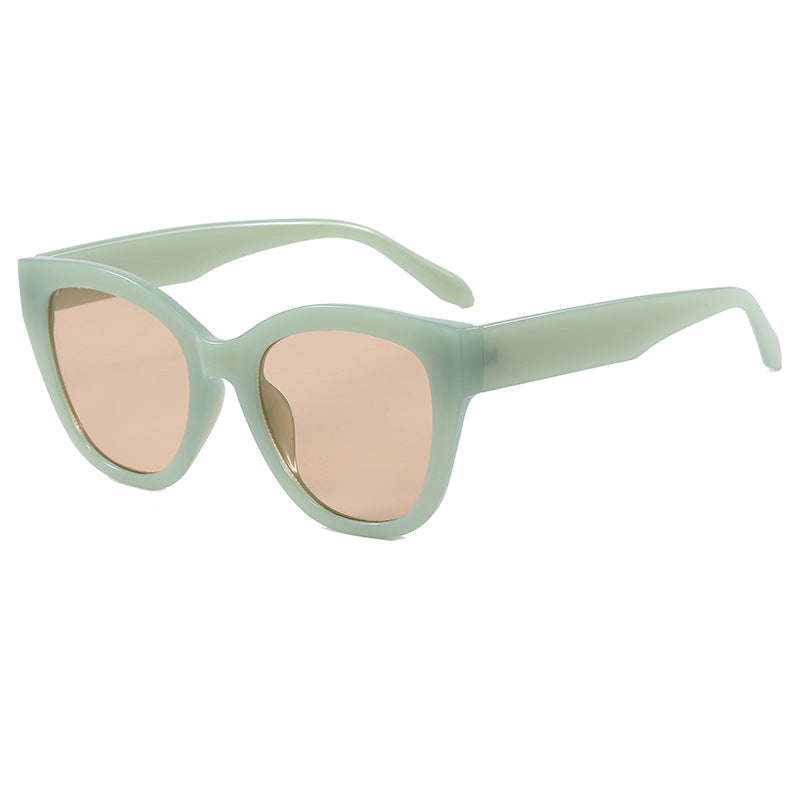 Damen extravagante Sonnenbrille mit modischem Design Karnz