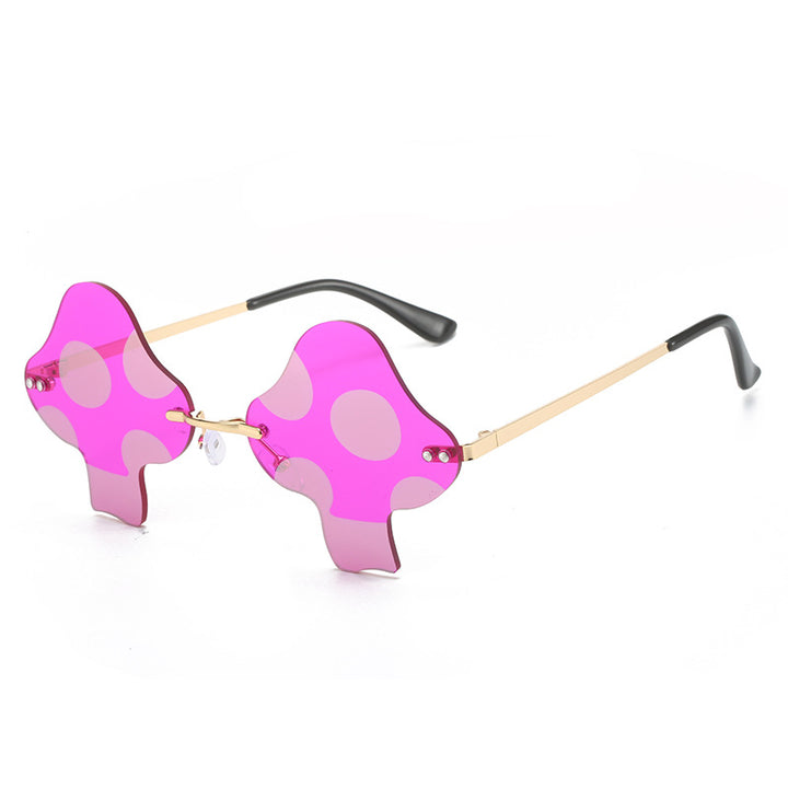 Einzigartige Übergroße Polka Dot Rahmen Sonnenbrille Karnz