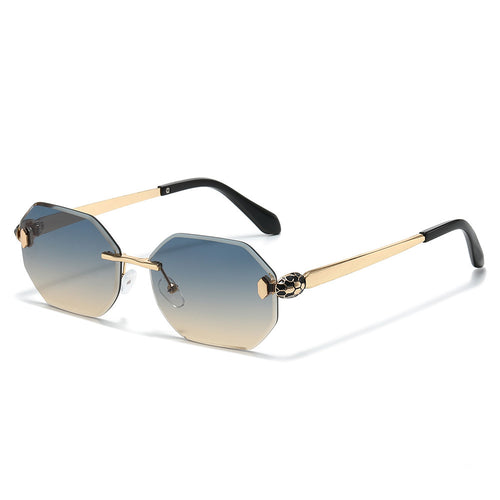 Avant-Garde Geometric Sonnenbrille Karnz