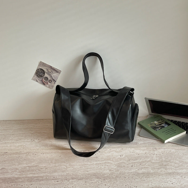 Schlanker Metallischer Reisetasche