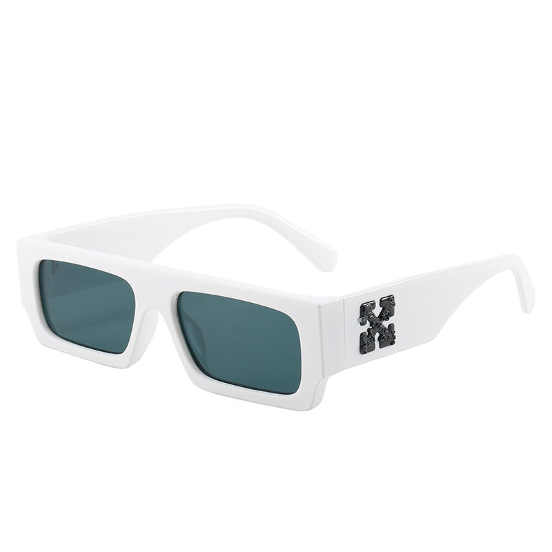 Damen stilvolle Oversized-Sonnenbrille mit ausgefallenem Design Karnz