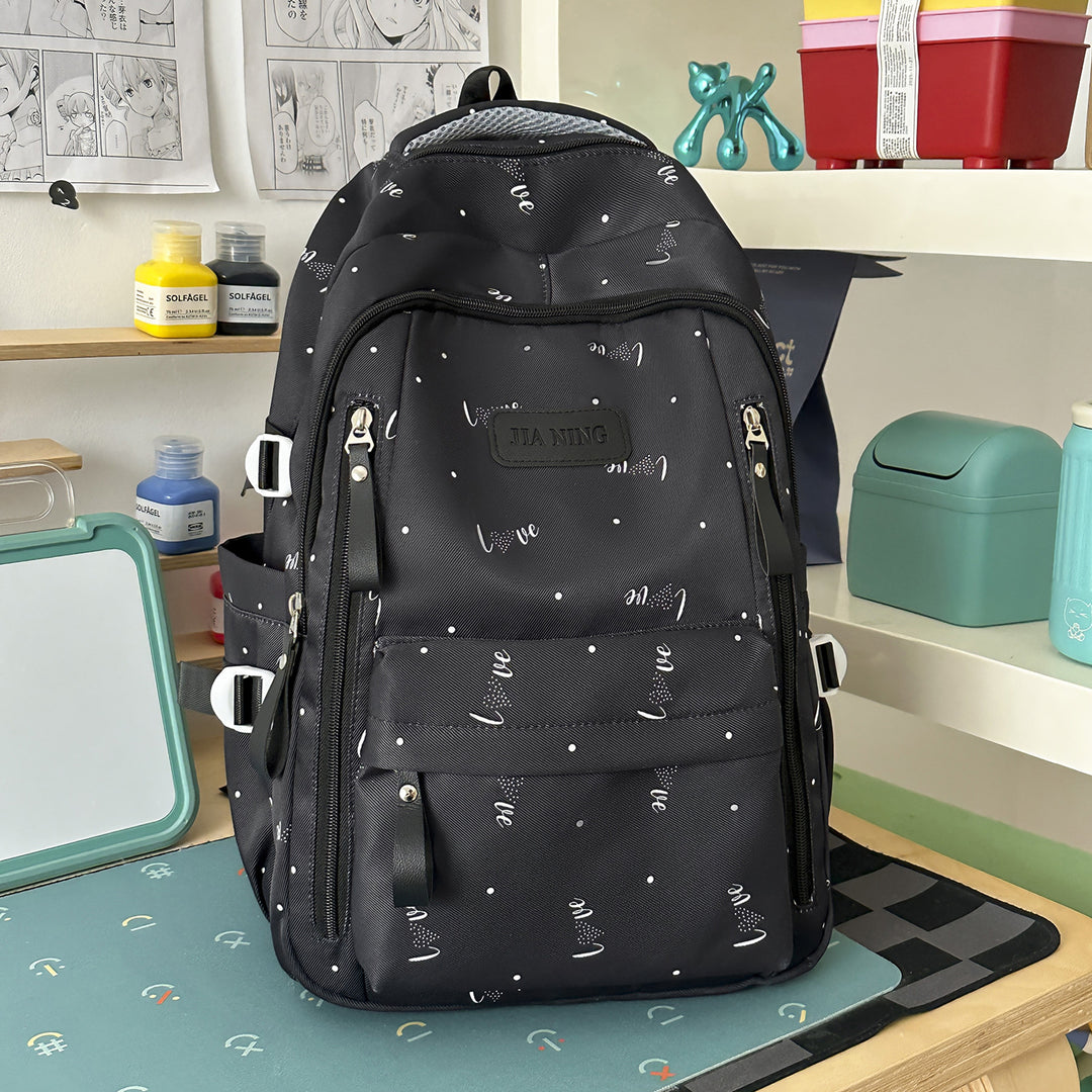 Stylische Love-Beschmückte Rucksack Karnz