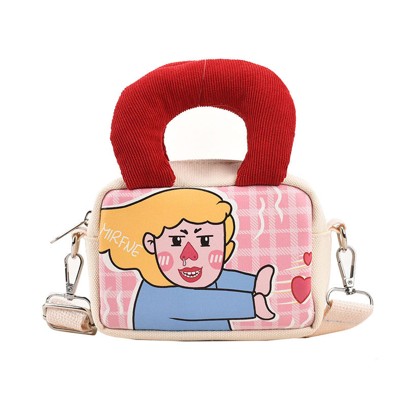 Fun Cartoon Charakter Schultertasche