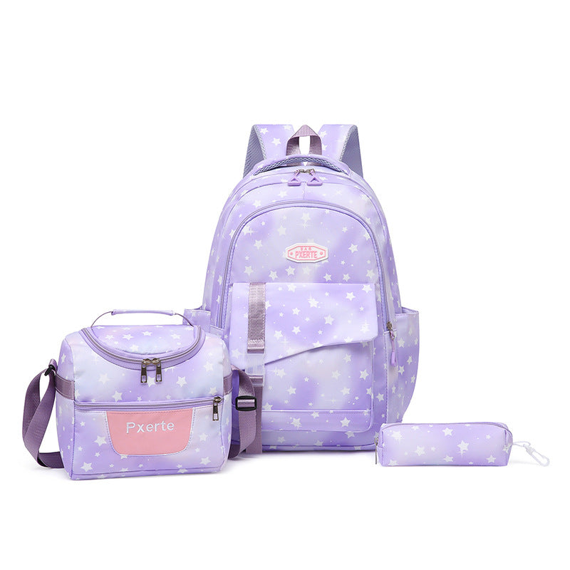 Sternenmuster Rucksack Set