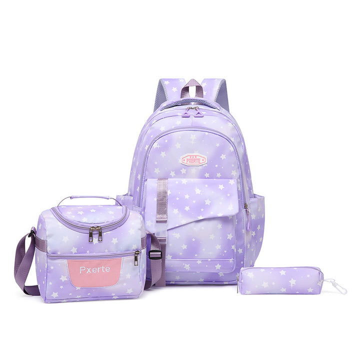 Sternenmuster Rucksack Set