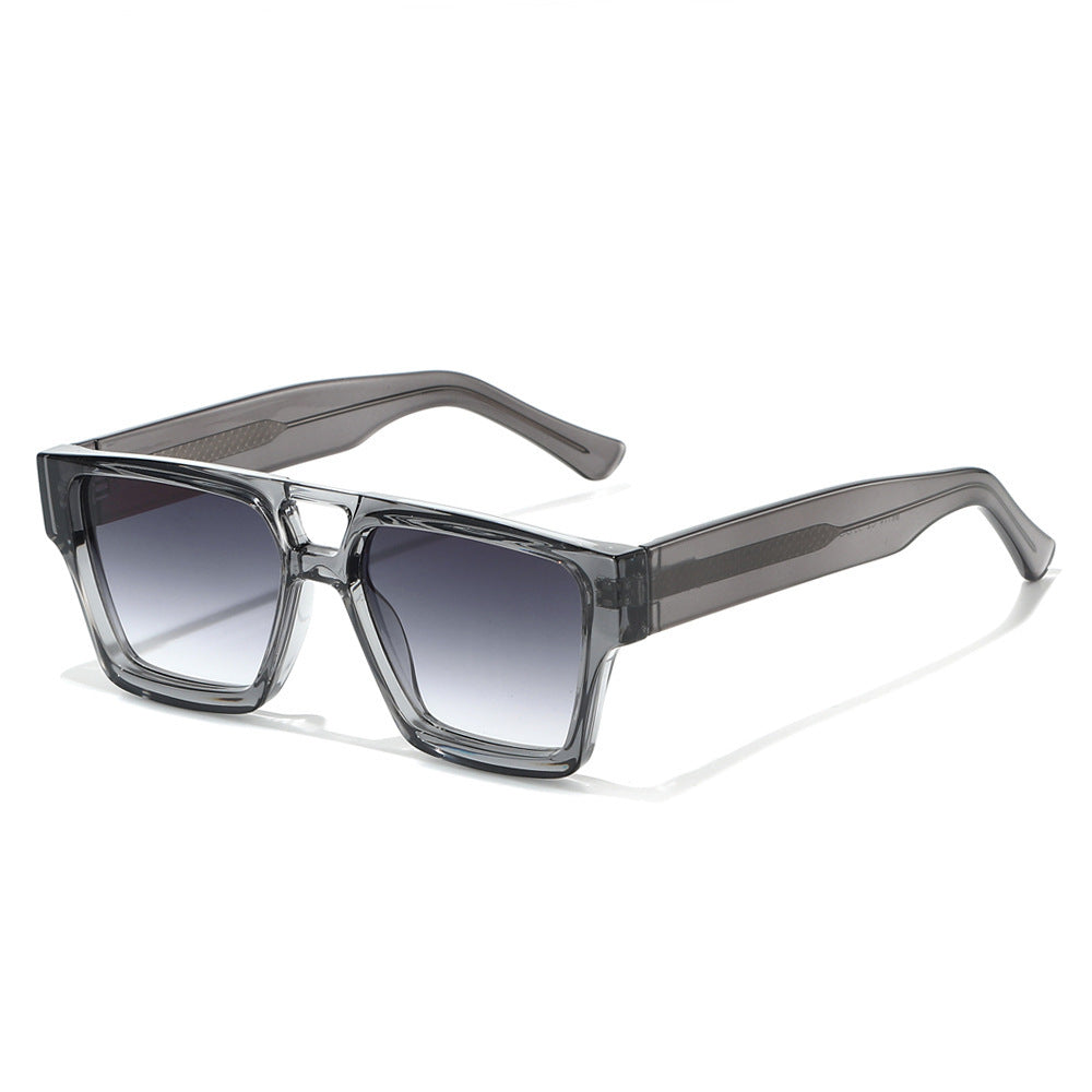 Fette Retro Quadratische Sonnenbrille Karnz