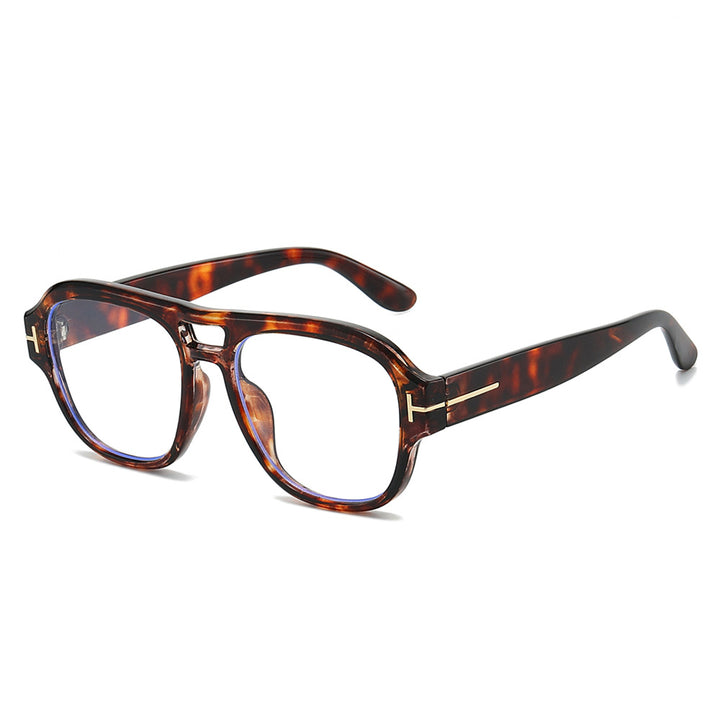 Modebewusste quadratische Sonnenbrille Karnz