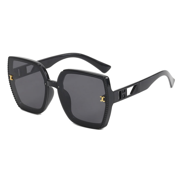 Damen quadratische Sonnenbrille mit hochwertigem Gestell und UV-Schutz Karnz