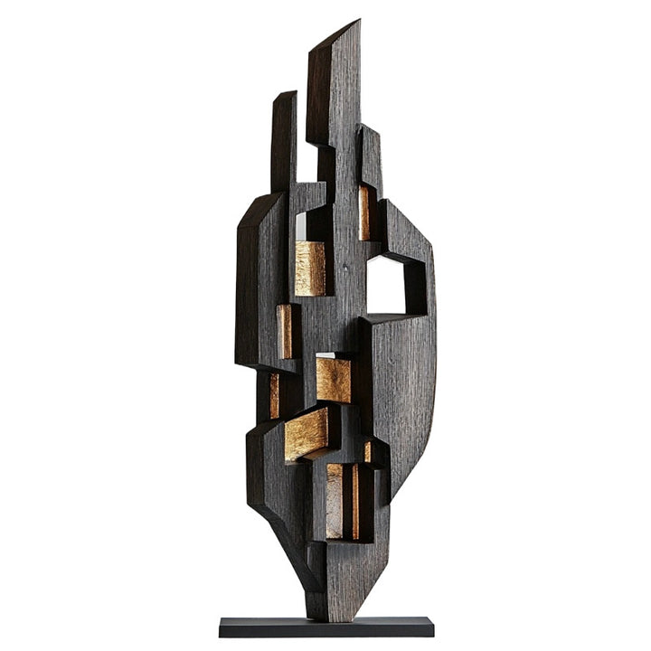 Abstrakte Holz Dekorative Skulptur