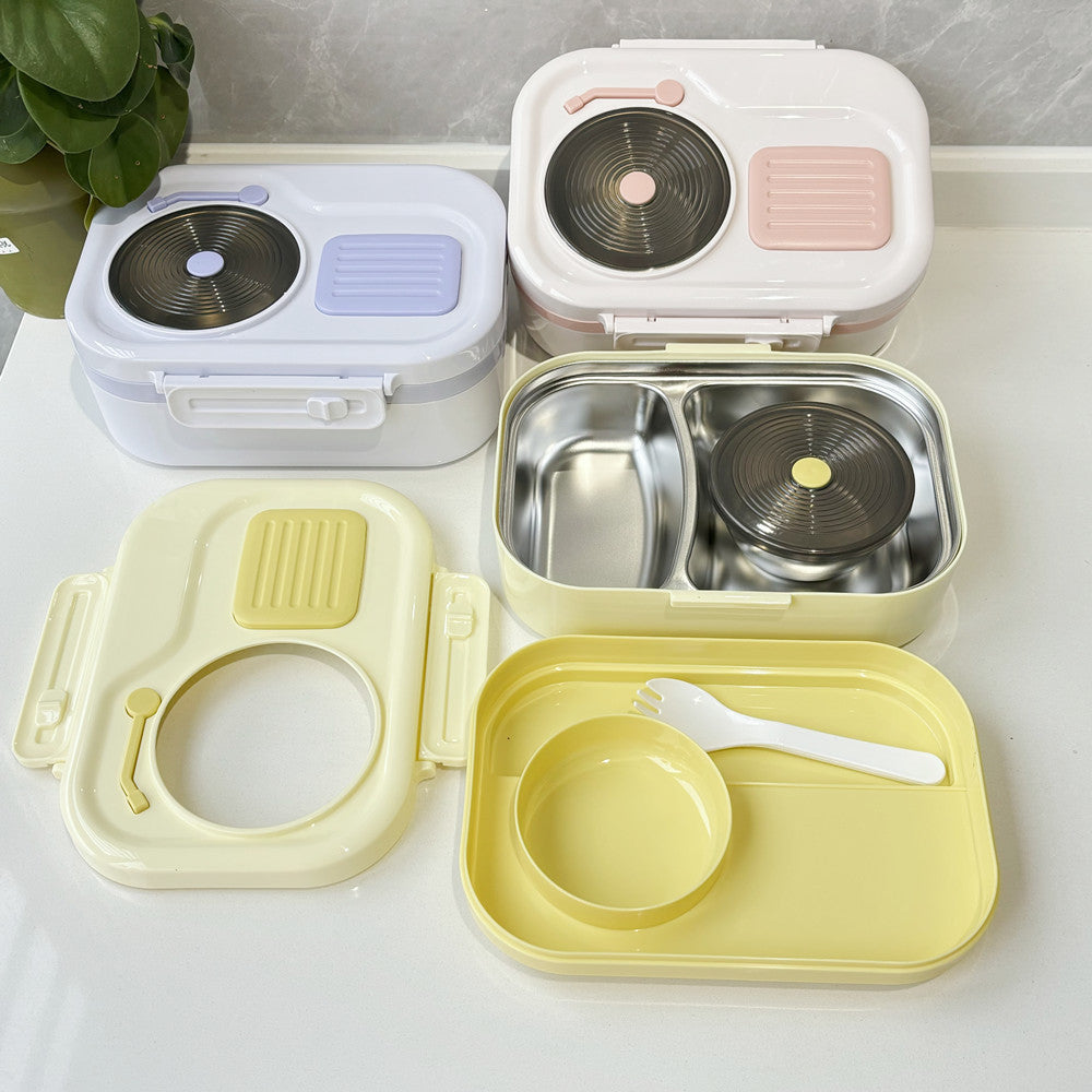 Retro Vinyl Record Brotdose