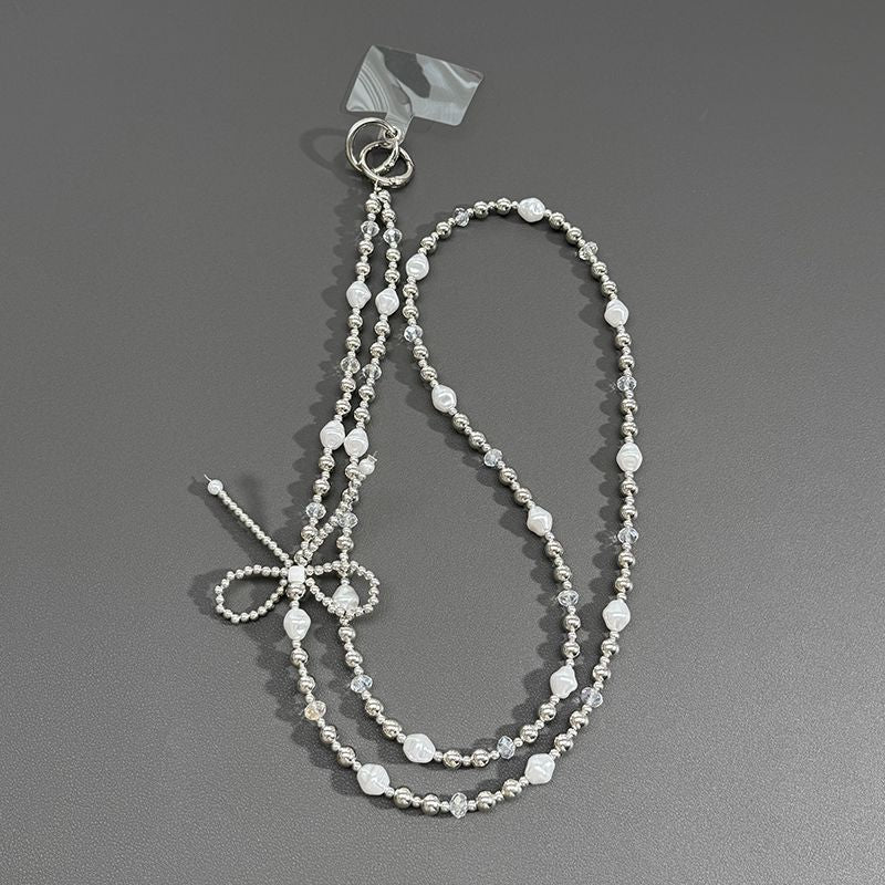 Elegante Perlenverzierte Lanyard Karnz