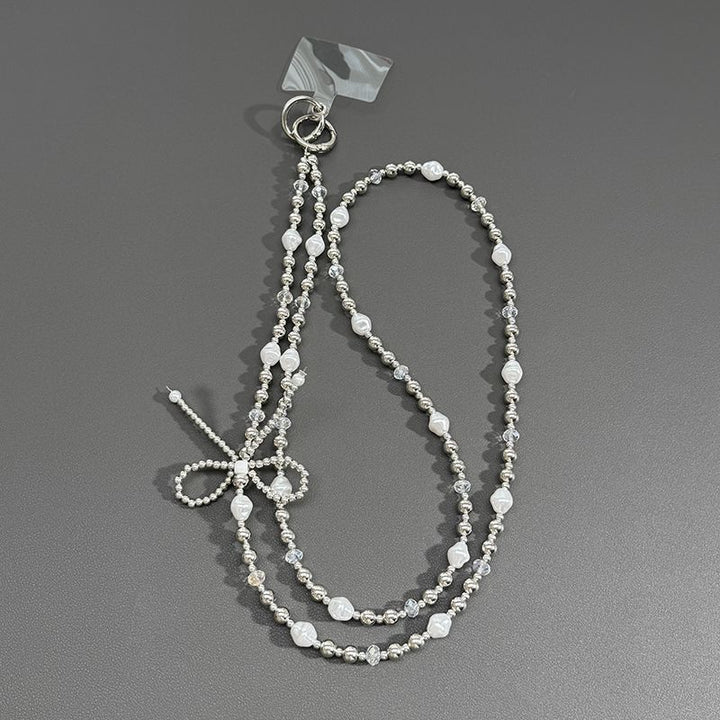 Elegante Perlenverzierte Lanyard Karnz