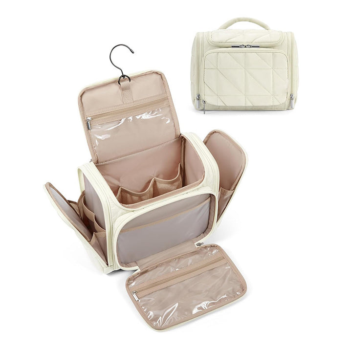 Hochwertige Kosmetik-Organizer Tasche mit Abnehmbaren Fächern Karnz
