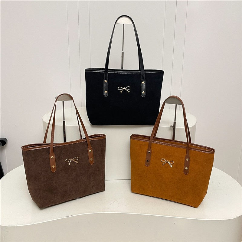 WoElegant Wildleder Handtasche Karnz