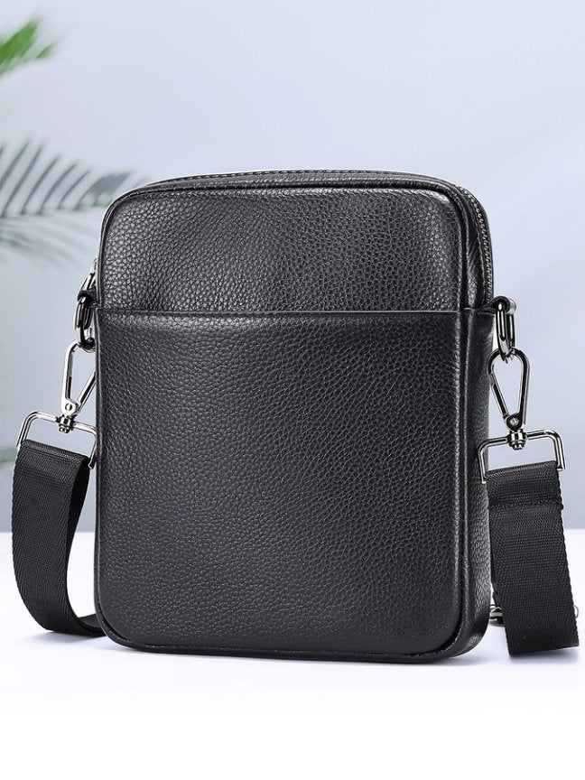 Klassische Leder Slingtasche
