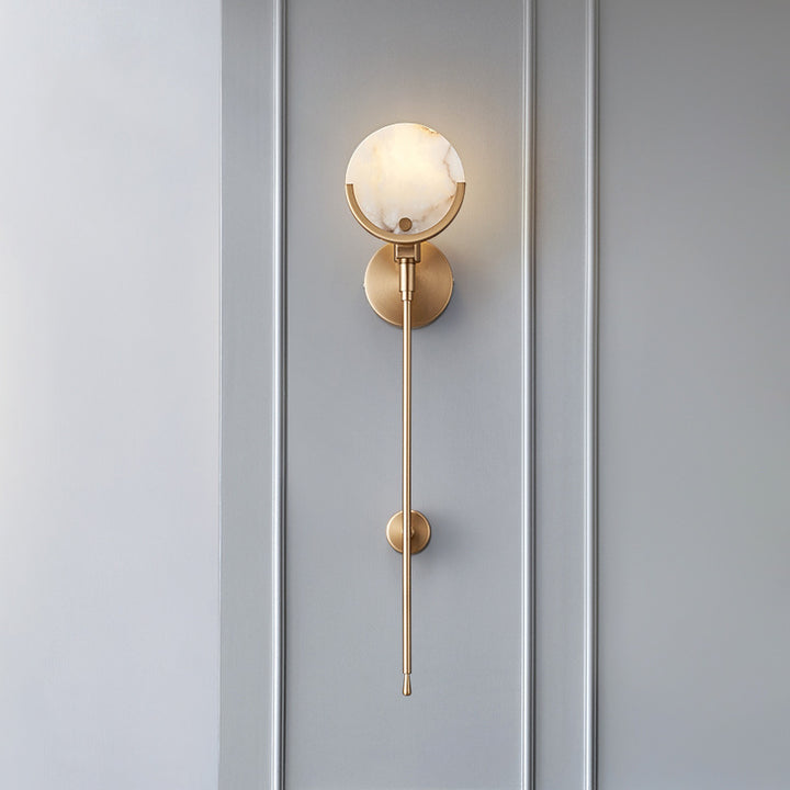 Verstellbare handwerkliche Wandlampe