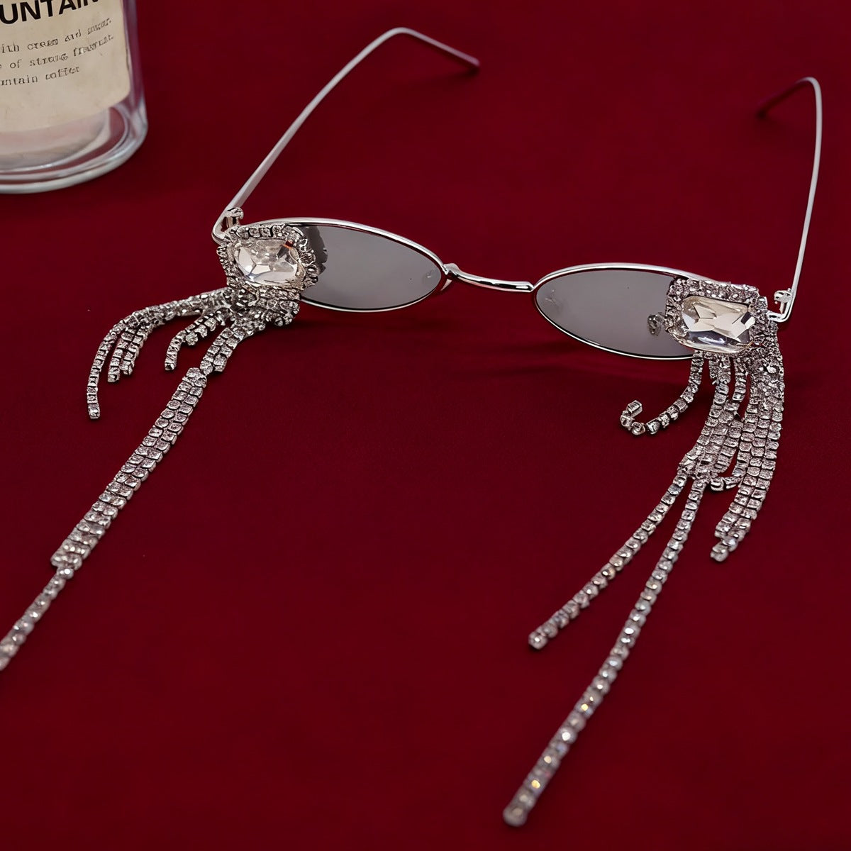 Damen Fashion-Sonnenbrille mit funkelndem Schmuckdetail Karnz