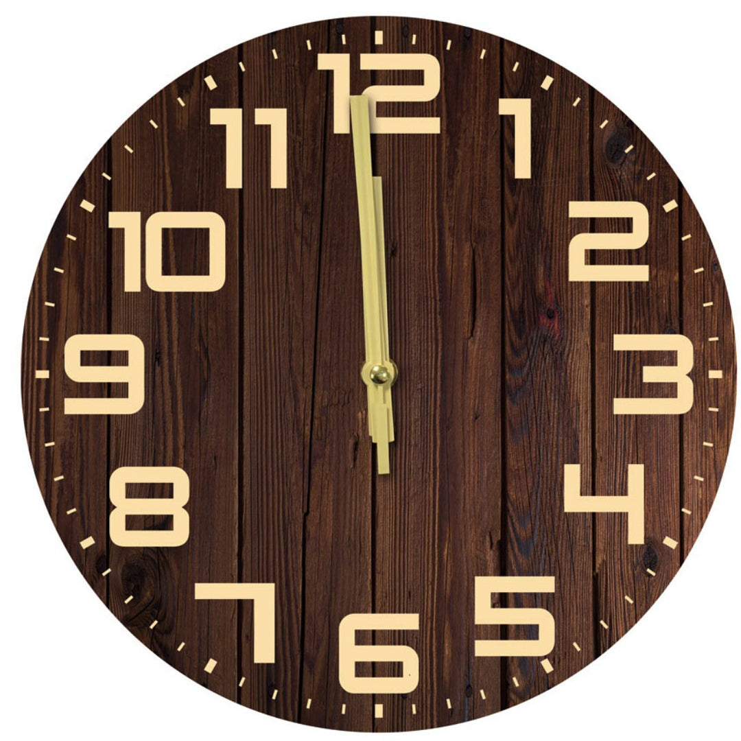 Wanduhr im rustic Holzdesign Karnz