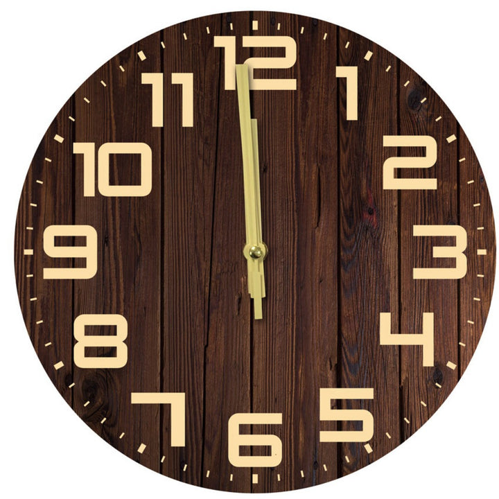 Wanduhr im rustic Holzdesign Karnz