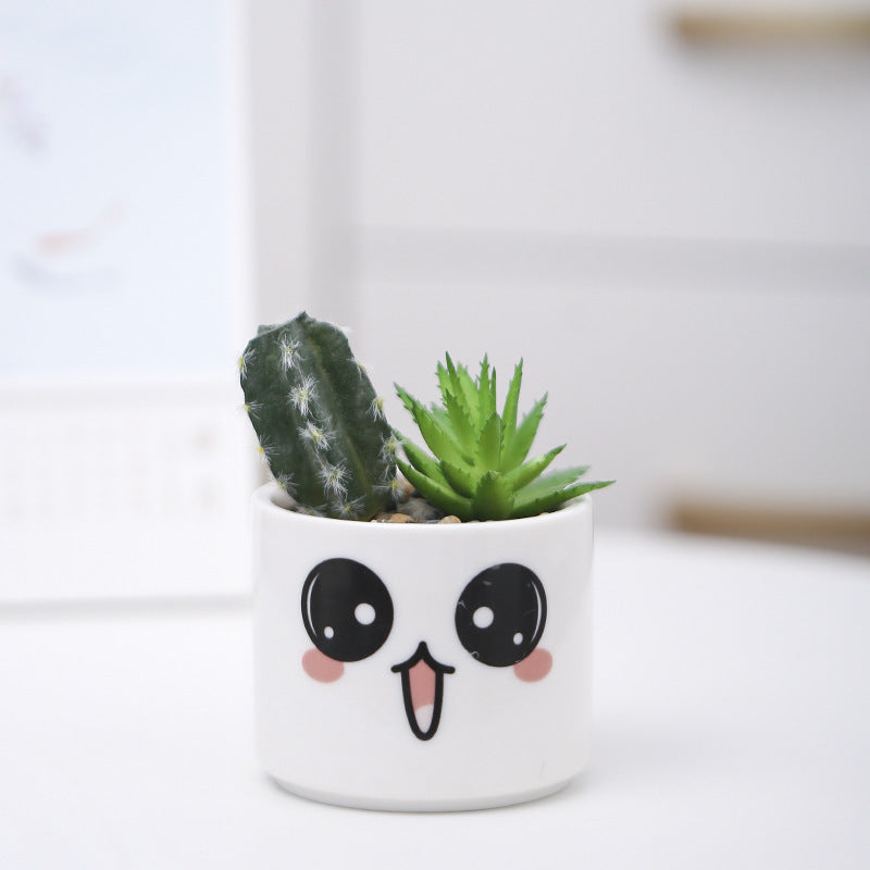 Niedlicher Tier-Themen-Sukkulenten-Planter Karnz