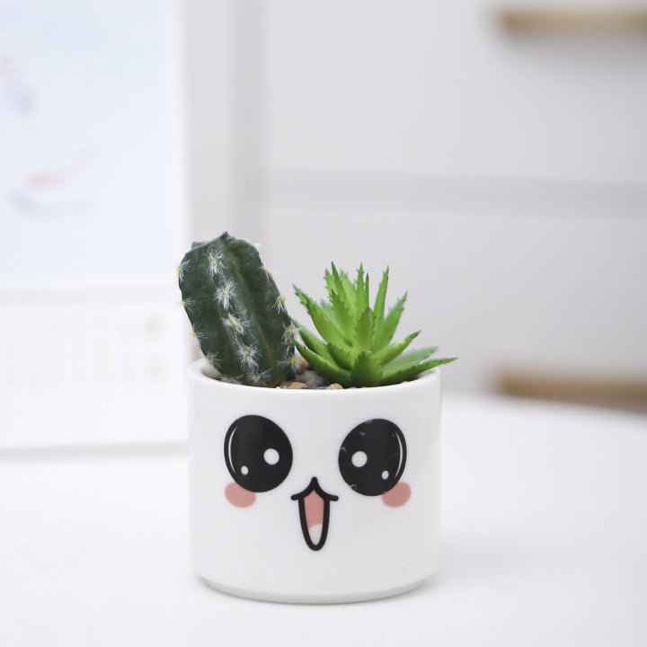 Niedlicher Tier-Themen-Sukkulenten-Planter Karnz