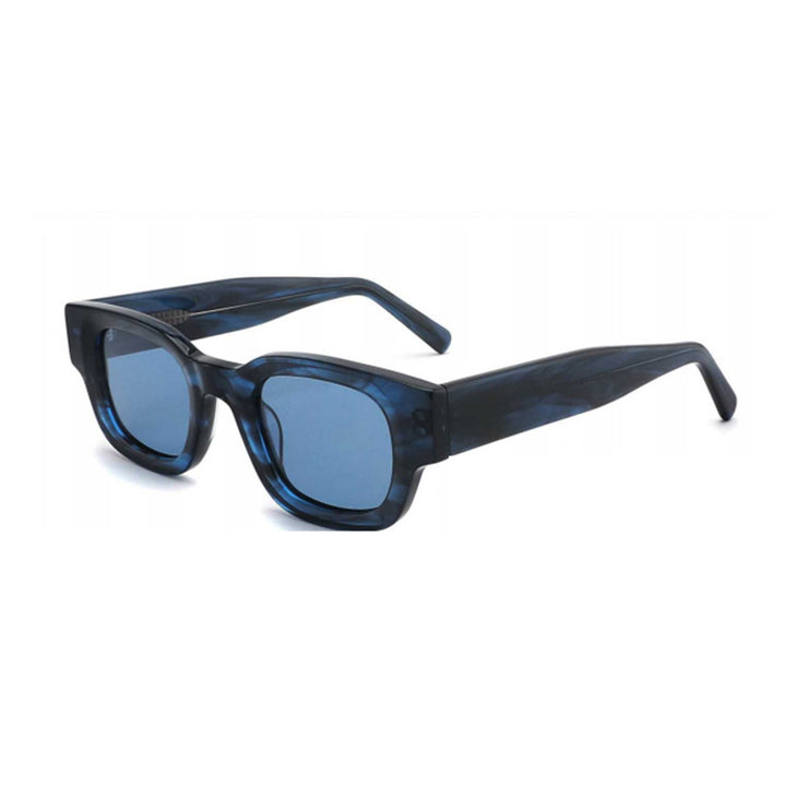 Damen Oversize Sonnenbrille mit robustem Kunststoffrahmen und UV-Schutz Karnz