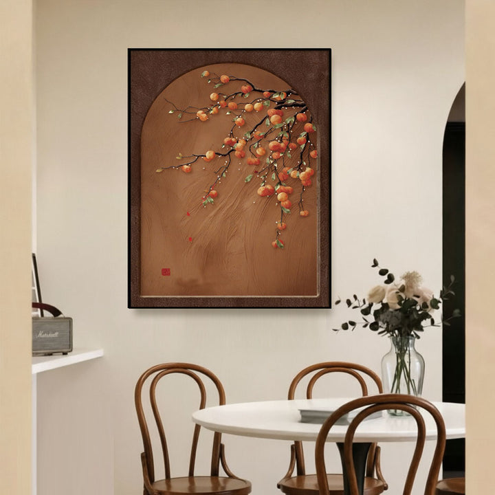 Abstrakte Blumen Wandkunst Leinwand