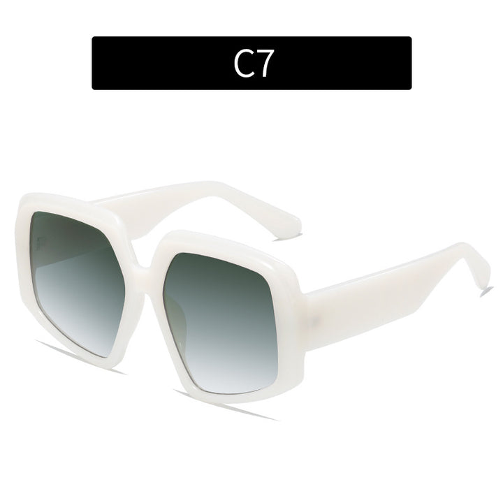 Breite Rahmen Sonnenbrille