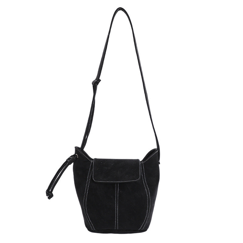 Minimalistische Bucket Schultertasche Karnz