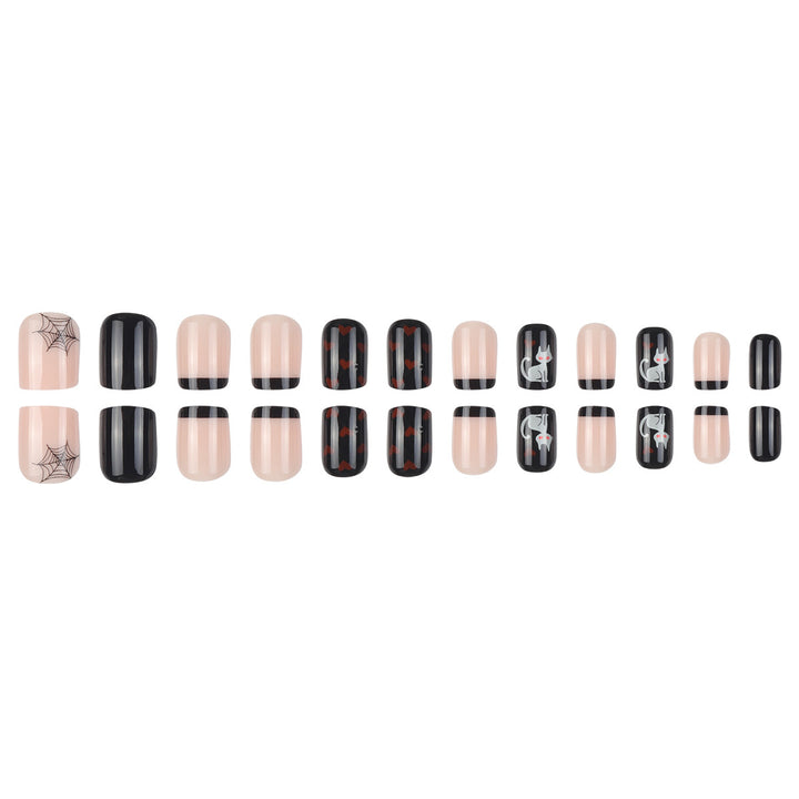 Halloween-Themed Press-On Nail Art Set Karnz