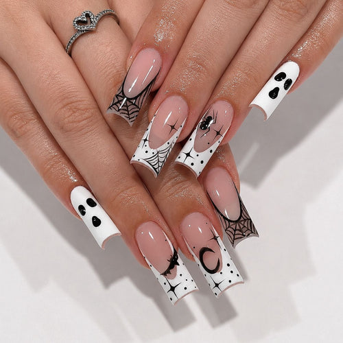 Halloween-Themen Press-On Nagelkunst Set Karnz