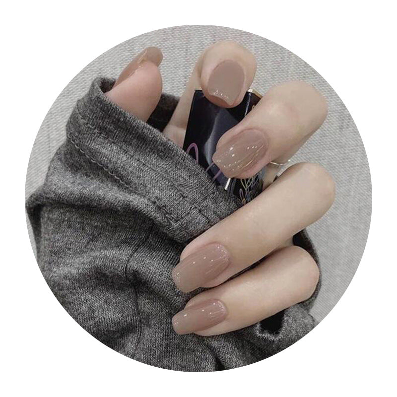 Natürliche Glänzende Nagelspitzen Karnz