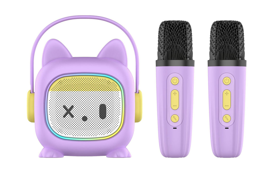 Bluetooth Karaoke Lautsprecher mit Dual-Mikrofonsystem Karnz