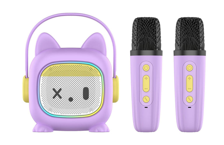 Bluetooth Karaoke Lautsprecher mit Dual-Mikrofonsystem Karnz
