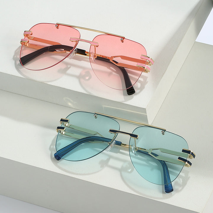 Futuristische Pilotenbrille Karnz