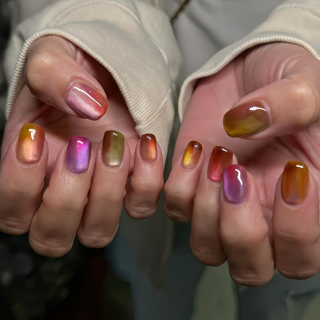 Gradient Ombre Press-On Nagelkollektion Karnz