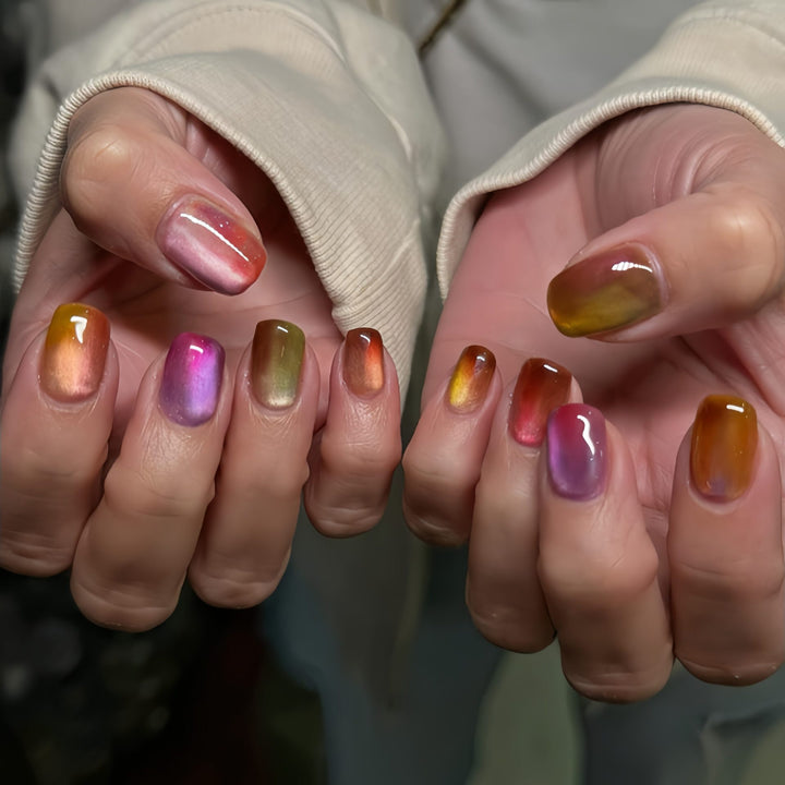 Gradient Ombre Press-On Nagelkollektion Karnz