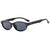 Damen modische Sonnenbrille im ovalen Stil Karnz