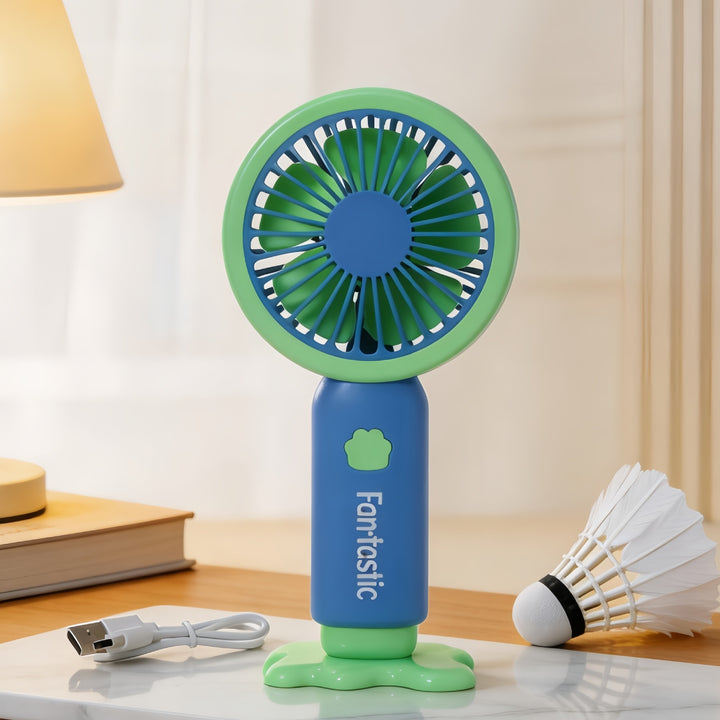 Unisex Tragbarer Handventilator mit ergonomischem Design und USB-Ladefunktion Karnz