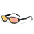 Damen modische Sonnenbrille im stilvollen Retro-Design Karnz