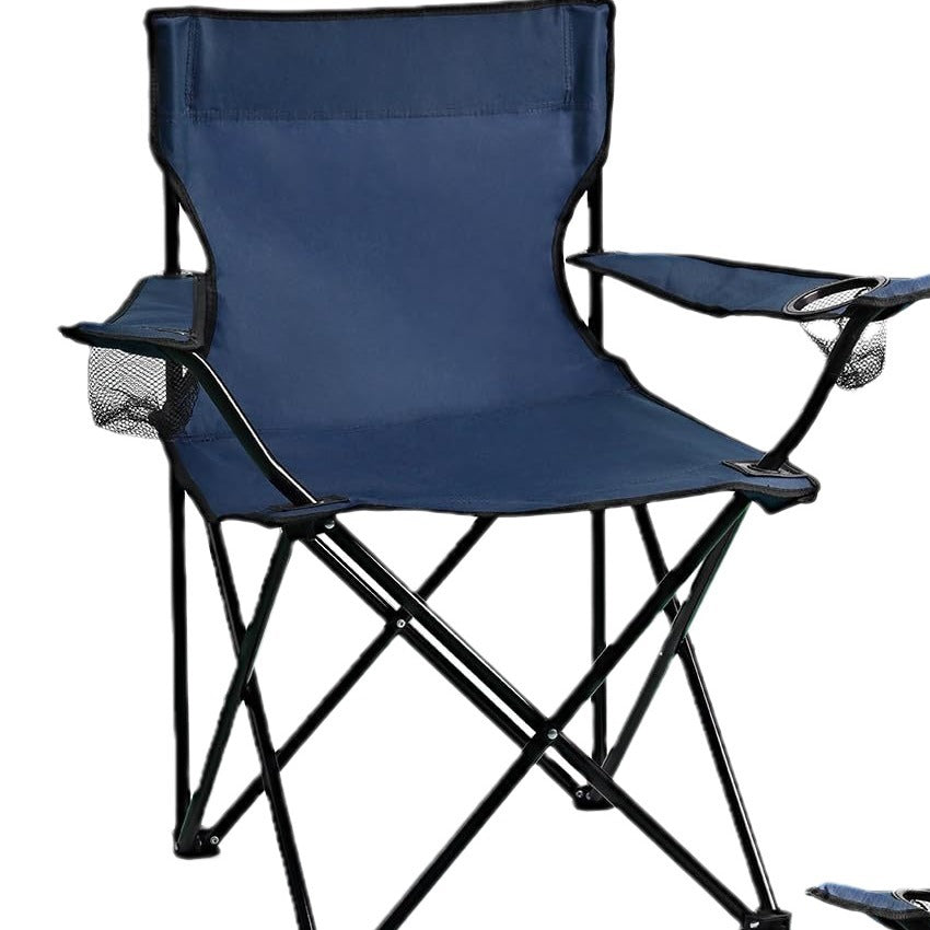 Unisex Tragbarer Campingstuhl mit stabiler Stahlkonstruktion Karnz