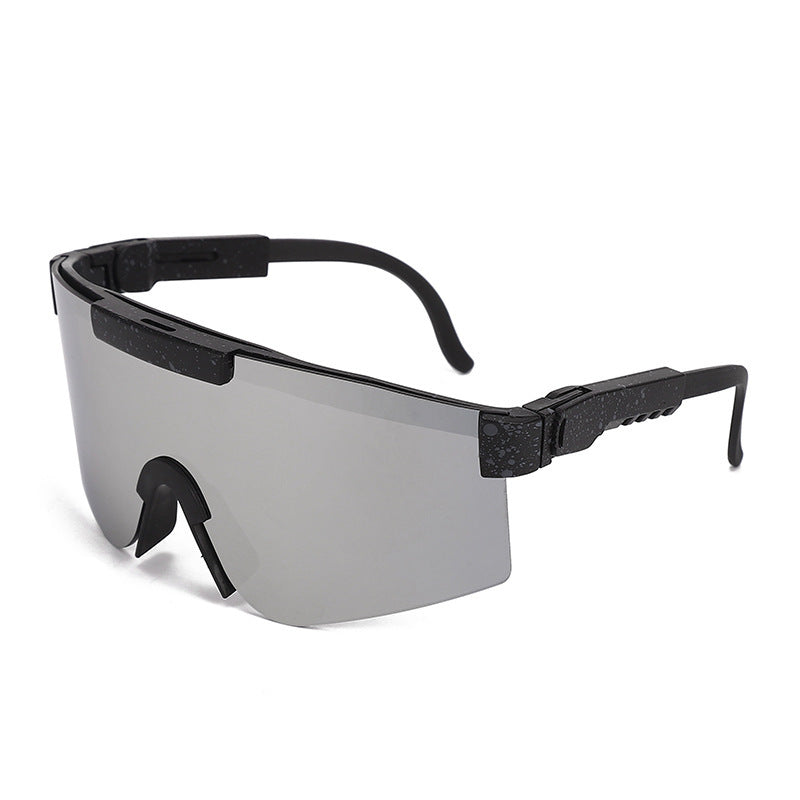 Damen Sportliche Statement-Sonnenbrille im modernen Design Karnz