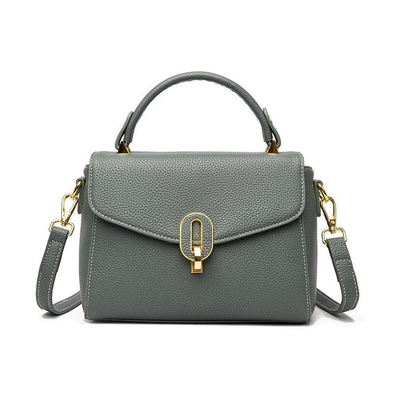 Elegante Strukturierte Top-Handle Handtasche Karnz