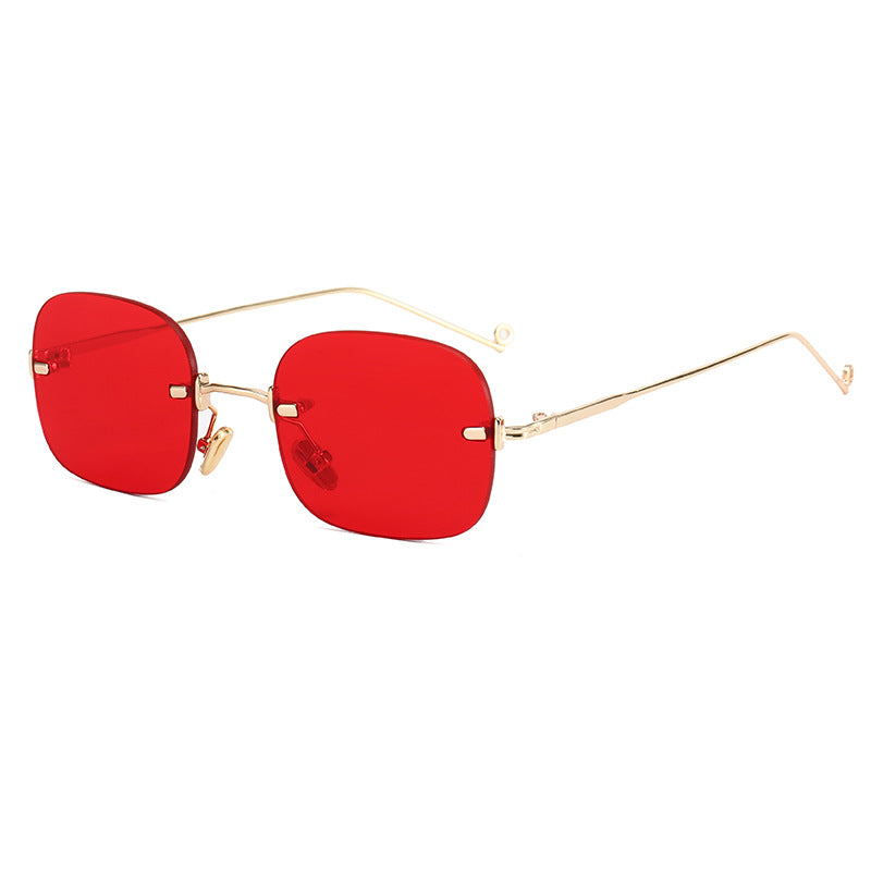 Damen elegante geometrische Brille Karnz